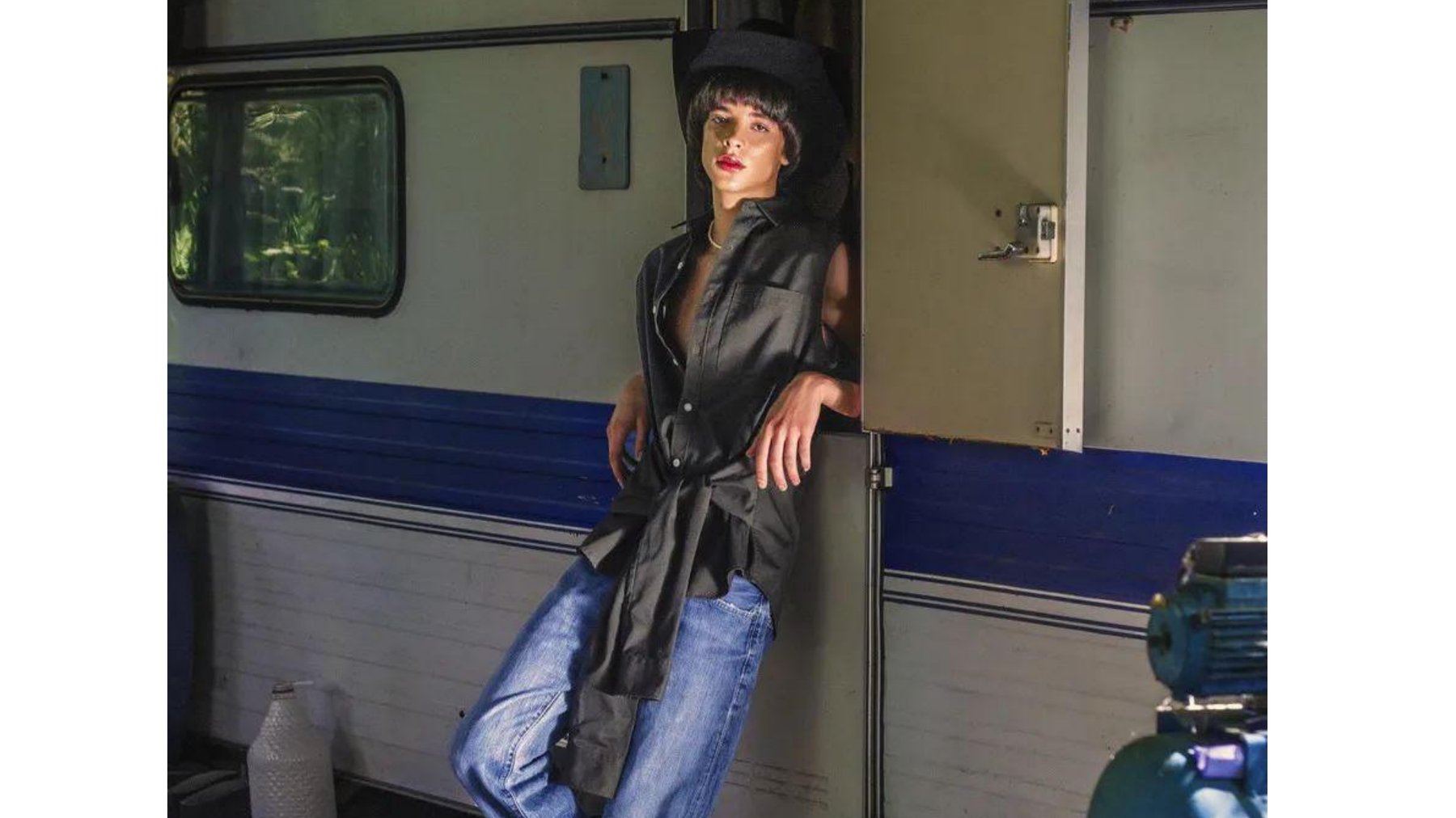 Styling editorial — fotografia original, roulotte