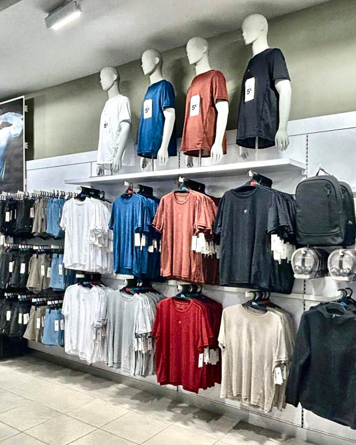 Visual merchandising — display em piso de loja 4