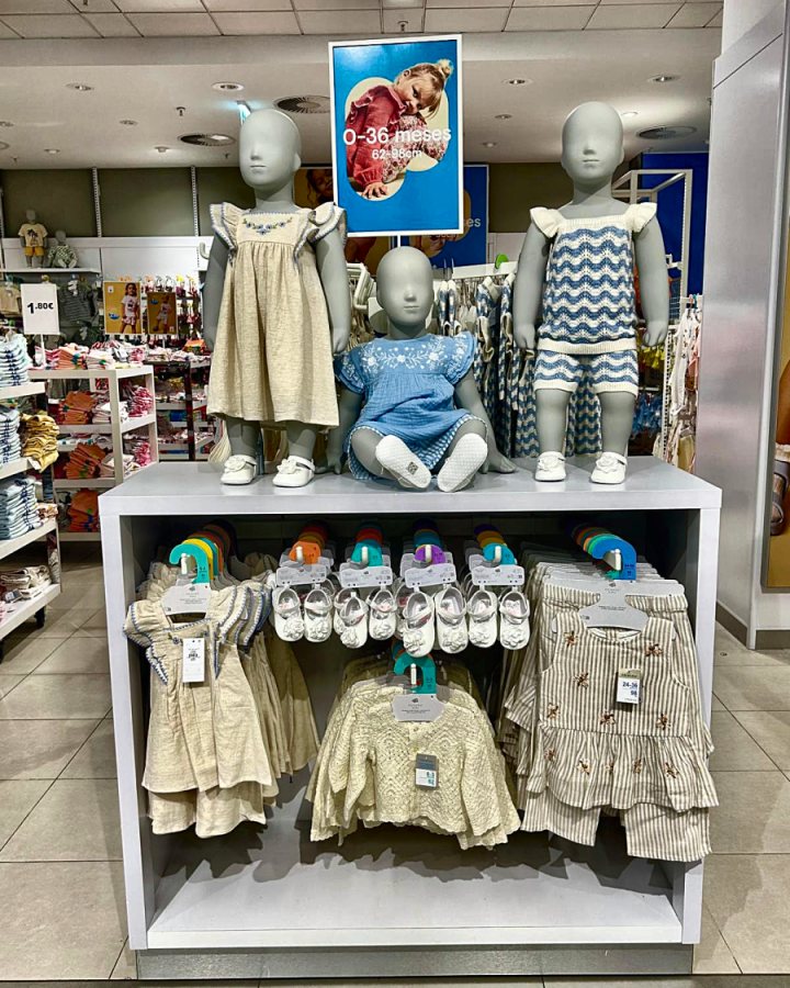 Visual merchandising — display em piso de loja 8